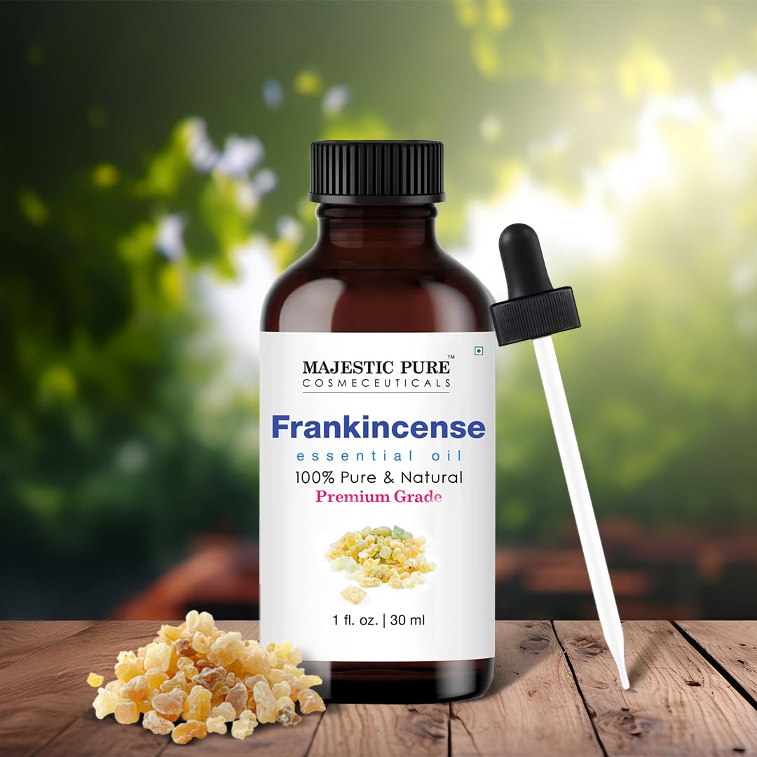 Majestic Pure Frankincense Essential Oil, Pure and Authentic - 1 fl Oz