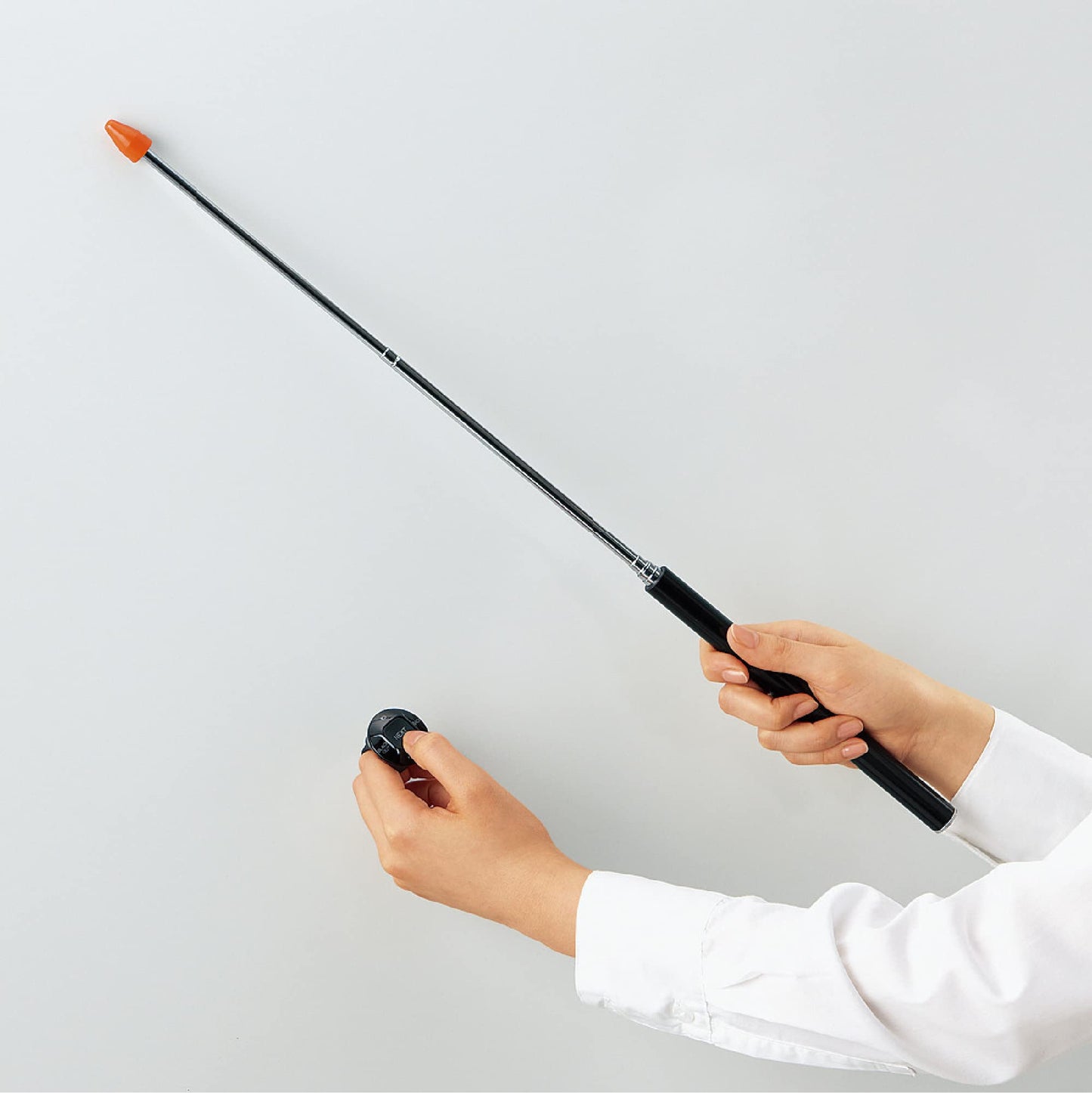 Kokuyo ELA-FP1 RF inalámbrico Botones Negro - Mando a distancia (PC, RF inalámbrico, Botones, Recargable, Negro)