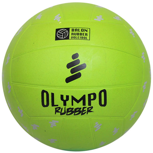 Balón Voleibol Oka Olympo Rubber N°5 Interior Y Exterior (Verde)