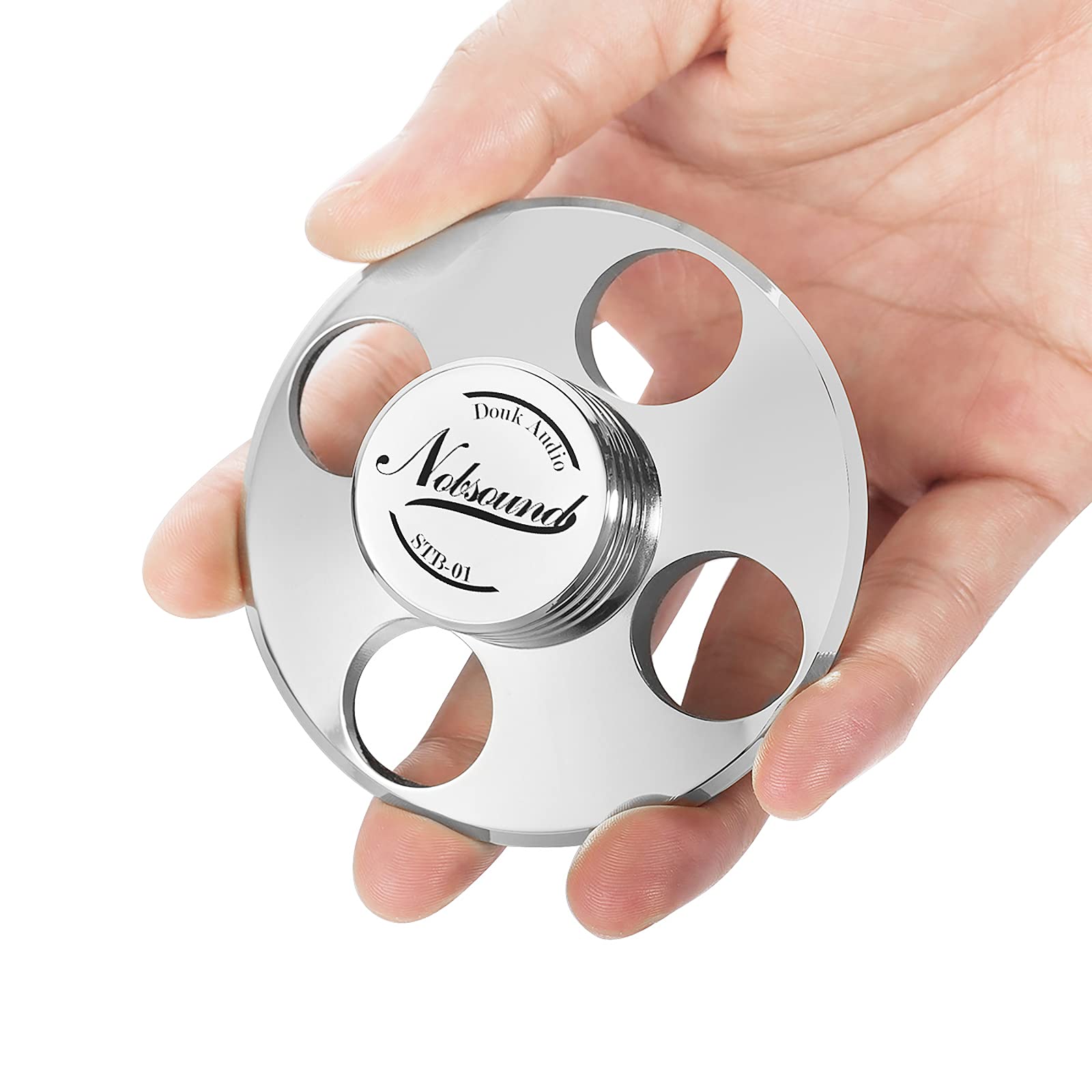 Estabilizador de Discos de Vinilo Nobsound LP Plata HiFi