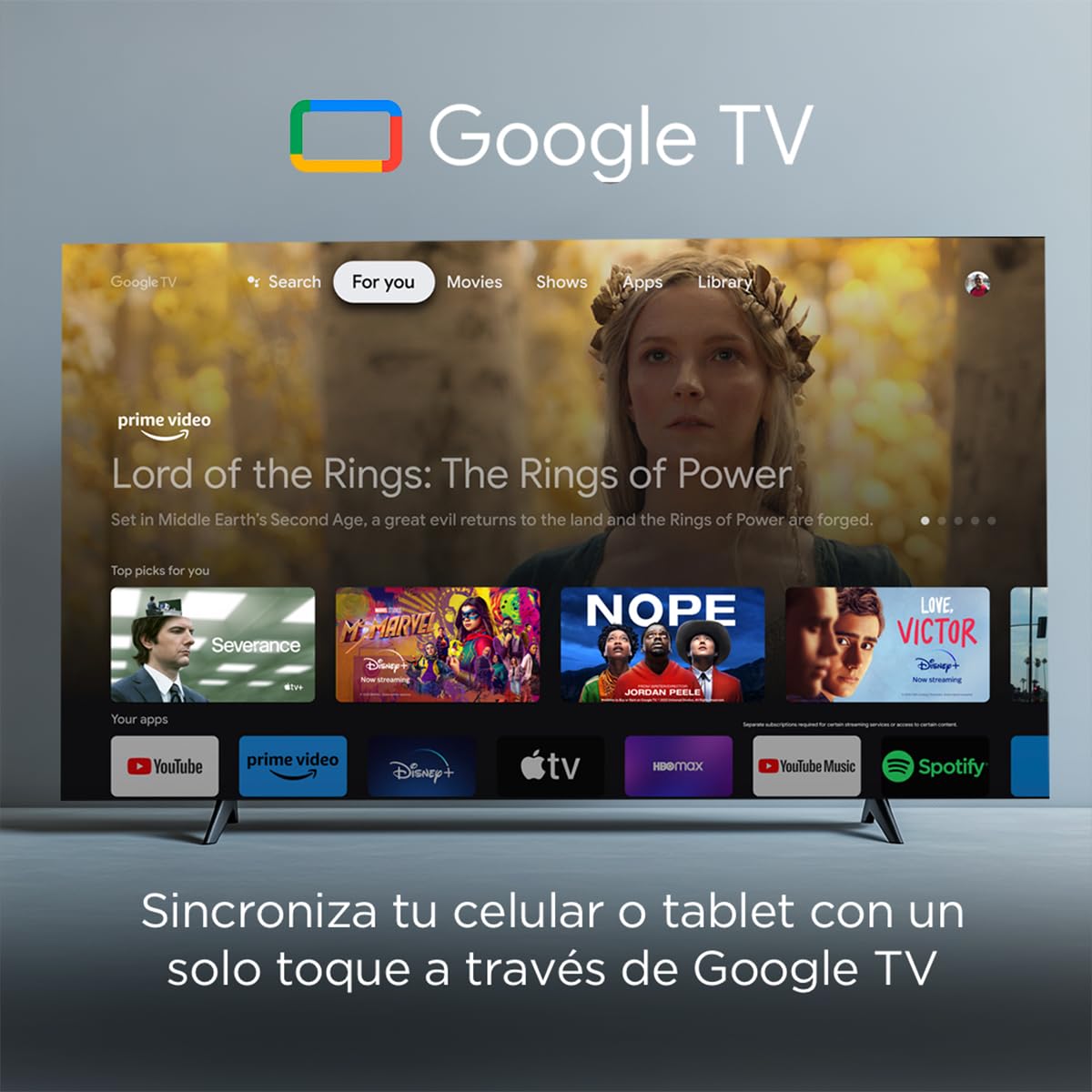 Smart TV TCL 40" FHD QLED HDR10 Google Assistant Alexa Negro 300 Nits 60 Hz