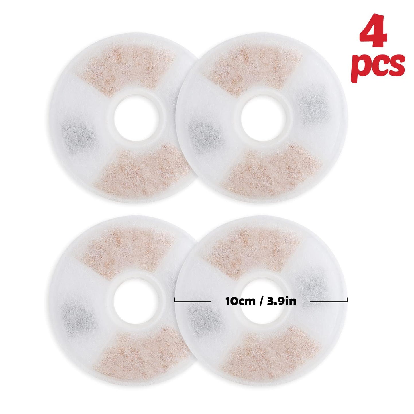 Filtros para Fuente de Agua Torlam Azul de 64 oz para Gatos