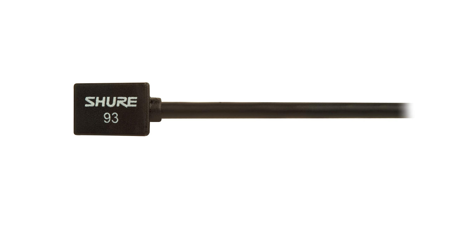 Micrófono Lavalier Miniatura Shure Negro WL93-6