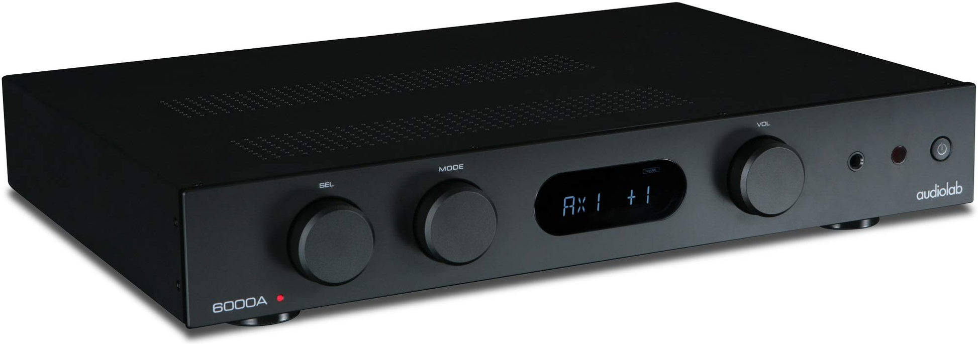 Audiolab 6000A amplificador estéreo integrado de 100 vatios/Bluetooth DAC - Negro