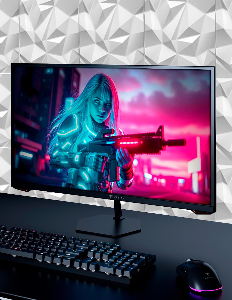 Monitor Gamer YEYIAN Avance 27 Pulgadas IPS Full HD 180 Hz para Hombre