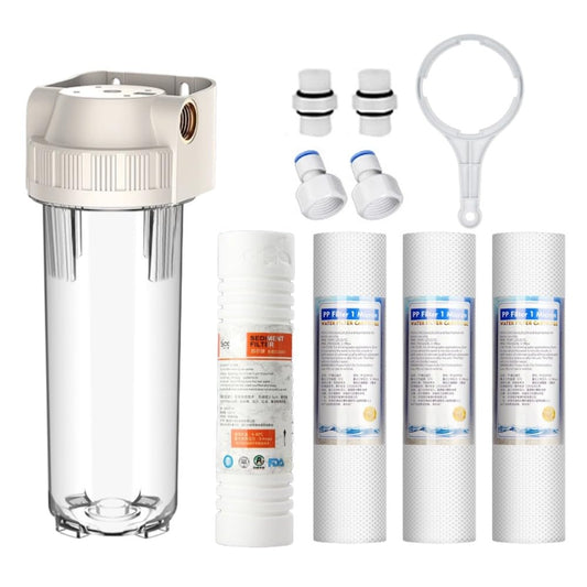 Purificador de Agua Prefiltro con Filtro de Sedimentos 10 Pulgadas Repuestos para Hogar Grifo Pozo