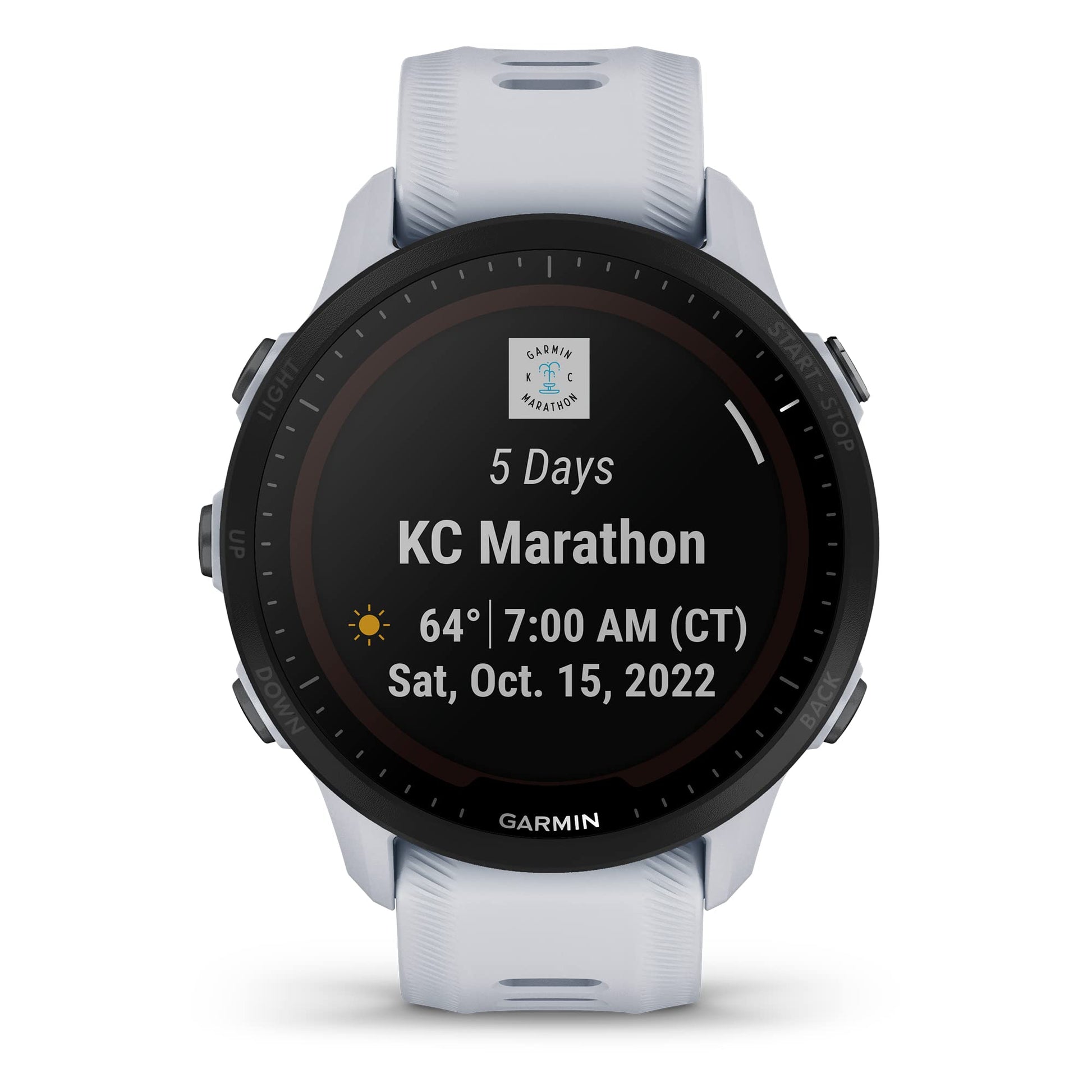 Garmin Forerunner 955 Solar Blanco