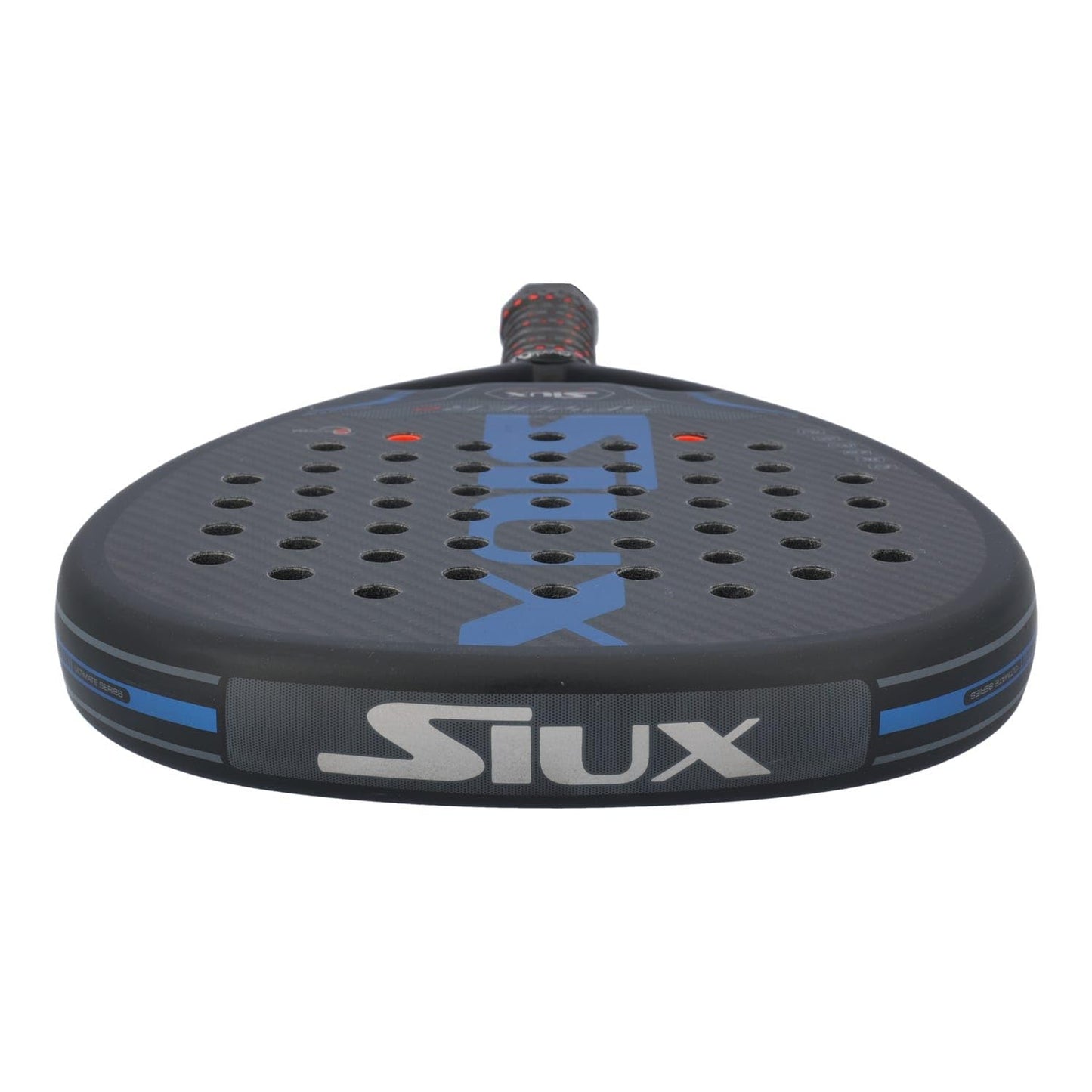 Pala de Pádel Siux Spyder 2 Revolution Attack Negra Eva Suave 3K de Gran Tamaño para Competencia Avanzada