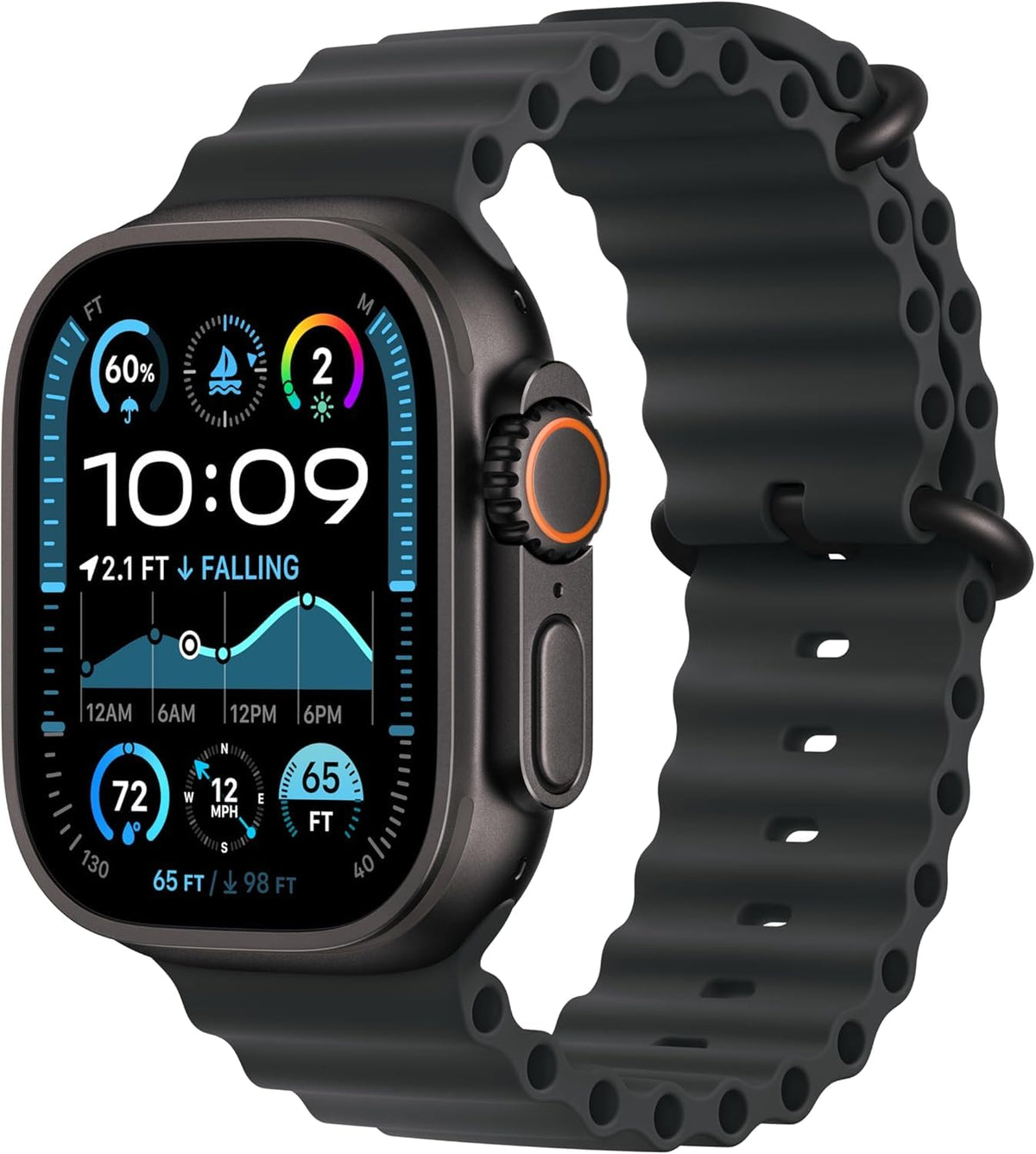 Reloj Inteligente Apple Watch Ultra 2 Titanio Negro Reacondicionado