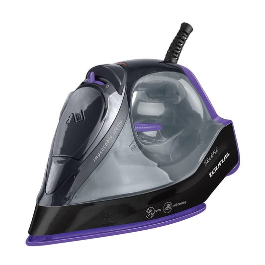 Plancha de Vapor Taurus Selene Antiadherente con Auto-limpieza