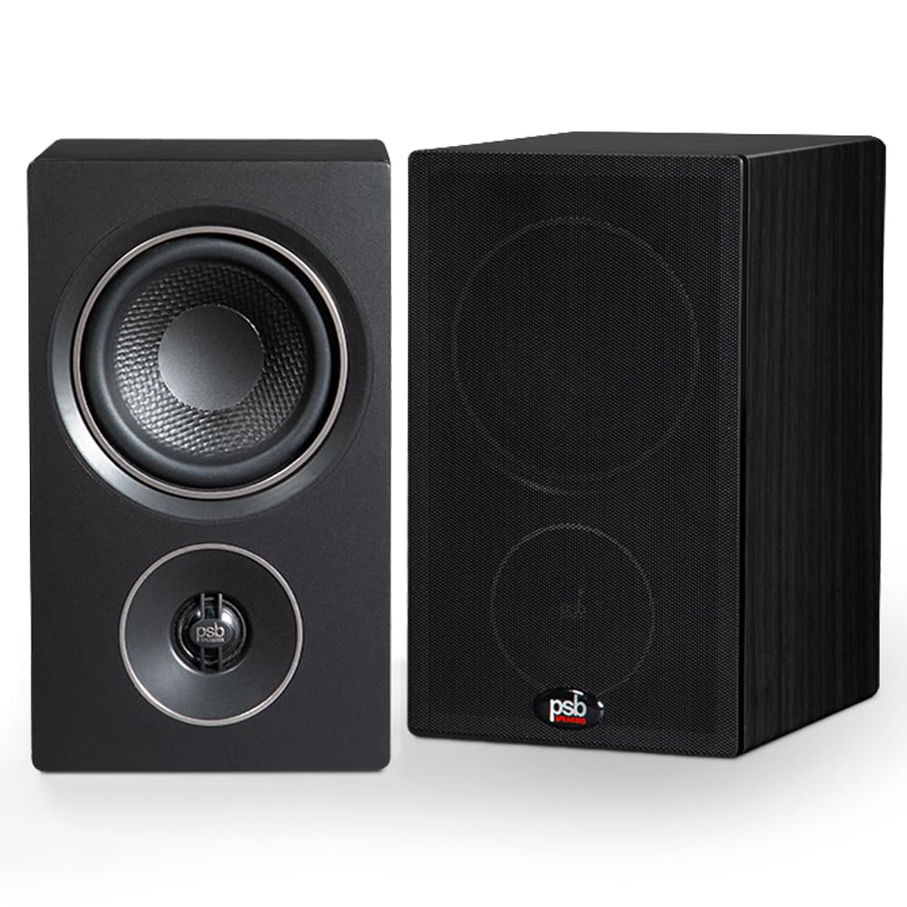 Sistema de Altavoces Tipo Monitor PSB Alpha P3 Negro Ceniza