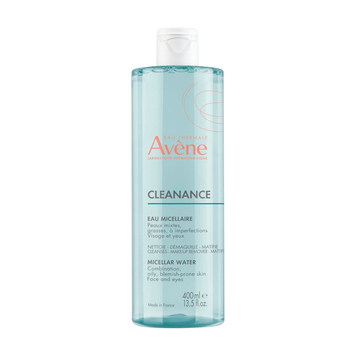 Avene Cleanance Agua Micelar Desmaquillante Piel Grasa con Imperfecciones