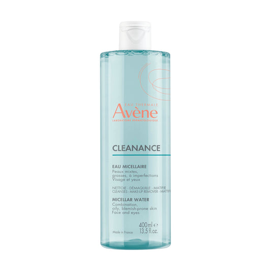Avene Cleanance Agua Micelar Desmaquillante Piel Grasa con Imperfecciones