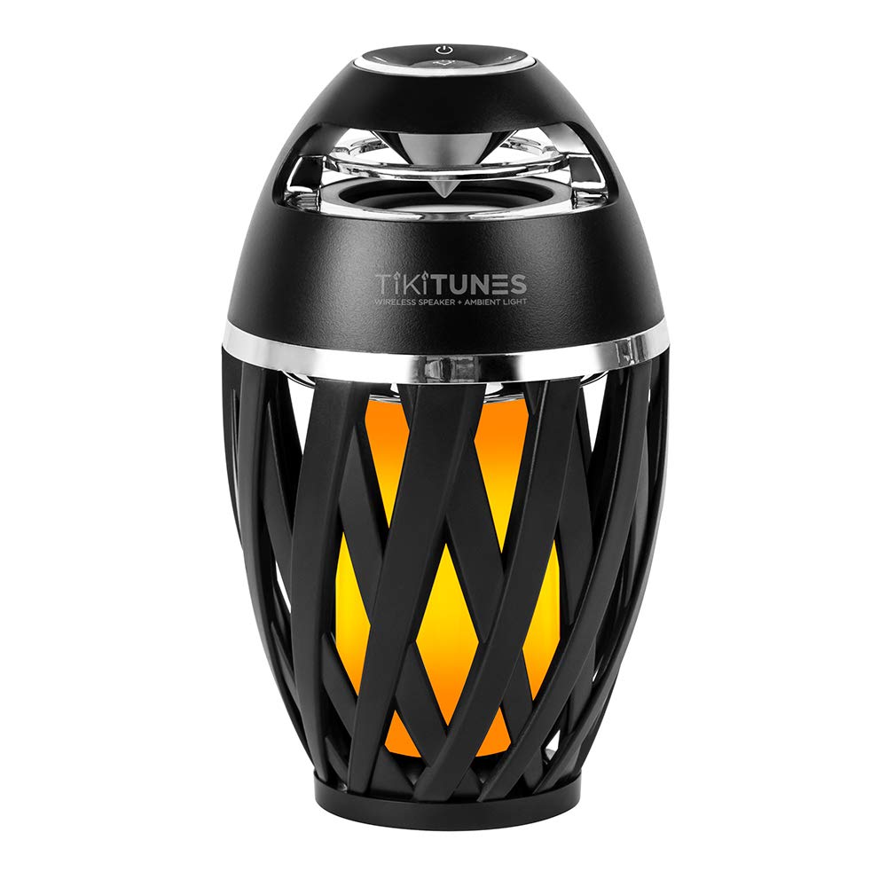 Limitless Innovations TikiTunes Altavoz portátil Bluetooth 5.0 para Interiores y Exteriores, con Efecto de iluminación atmosférica, 5 W, Audio USB, batería de 2000 mAh para iPhone/iPad/Android