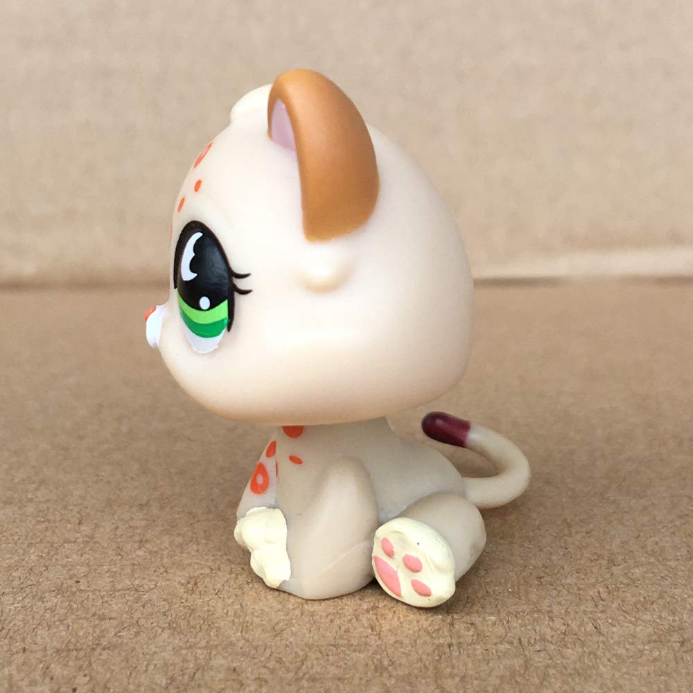 Juguete hecho a medida para bebé gatito, tienda de mascotas, juguete de pelo corto para gato, mini figura de animal de 1 pulgada
