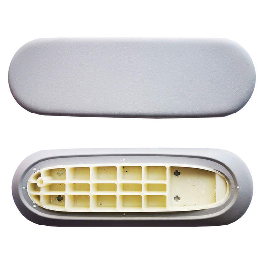 Almohadillas de Repuesto Herman Miller Gris Claro para Silla de Oficina con Reposabrazos Fijo y Ajustable