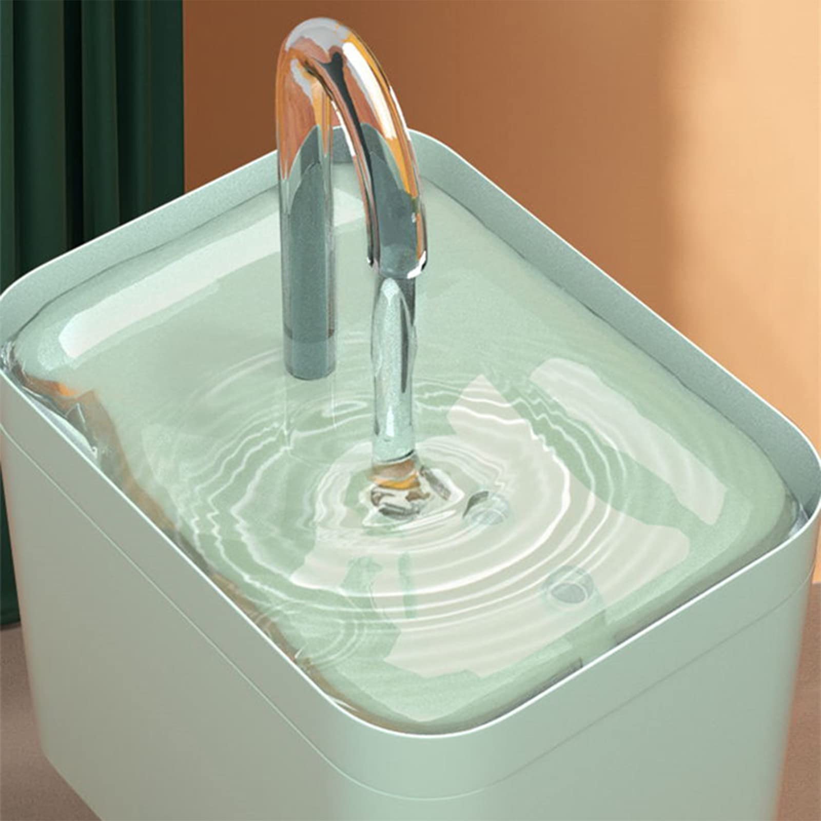 LIANNAW108 Fuente de Agua para Gatos,1.5 L Bebedero para Gatos Automático,Ultra Silencioso,3 Modos Ajustables,con 3 Filtros de Repuesto,para Gatos y Perros