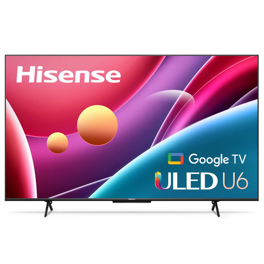 Hisense ULED 4K Premium 75U6H Quantum Dot QLED Series 75 Pulgadas Smart Google TV, Dolby Vision Atmos, Control Remoto de Voz, Compatible con Alexa (Modelo 2022)