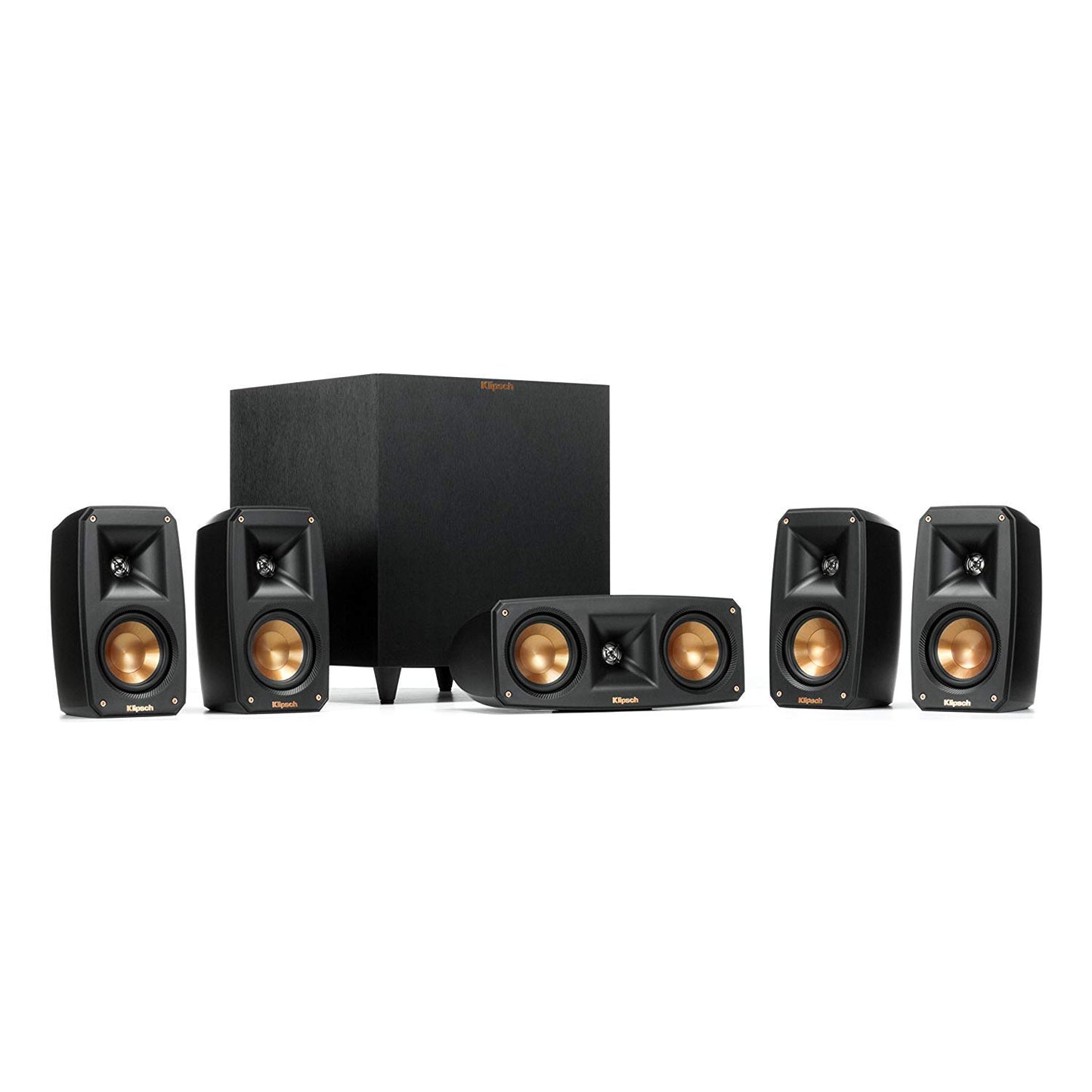 Klipsch 1064177 Klispch Reference Cine en casa Paquete 5.1 - Negro,