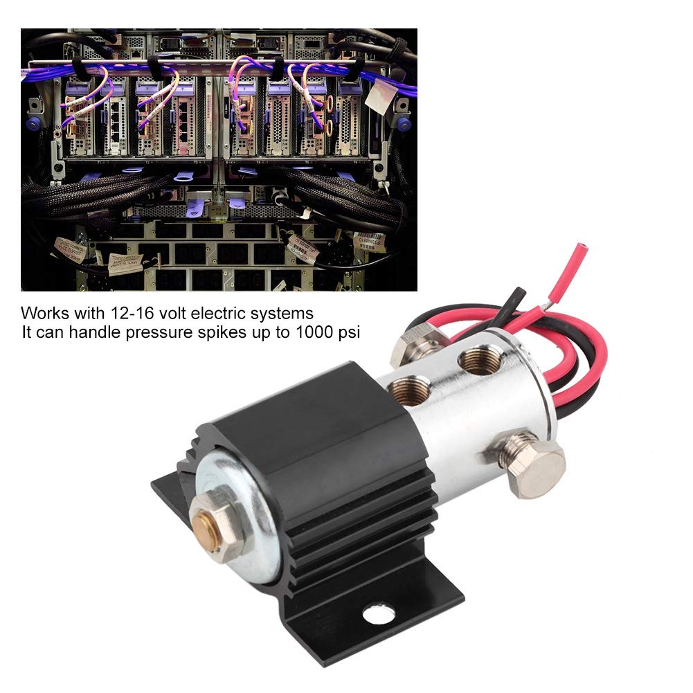 Qiilu Kit de bloqueo de línea de freno, bloqueo de freno universal Kit de control de balanceo de freno Kit eléctrico Soporte de colina para sistemas eléctricos de 12-16 voltios