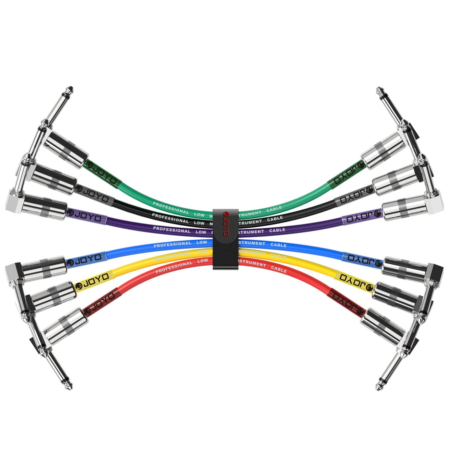 Cables de Conexión JOYO 7.8 Pulgadas 1/4 Pulgadas Paquete de 6