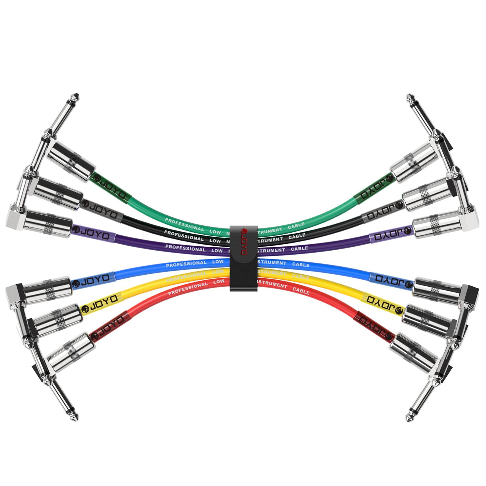 Cables de Conexión JOYO 7.8 Pulgadas 1/4 Pulgadas Paquete de 6