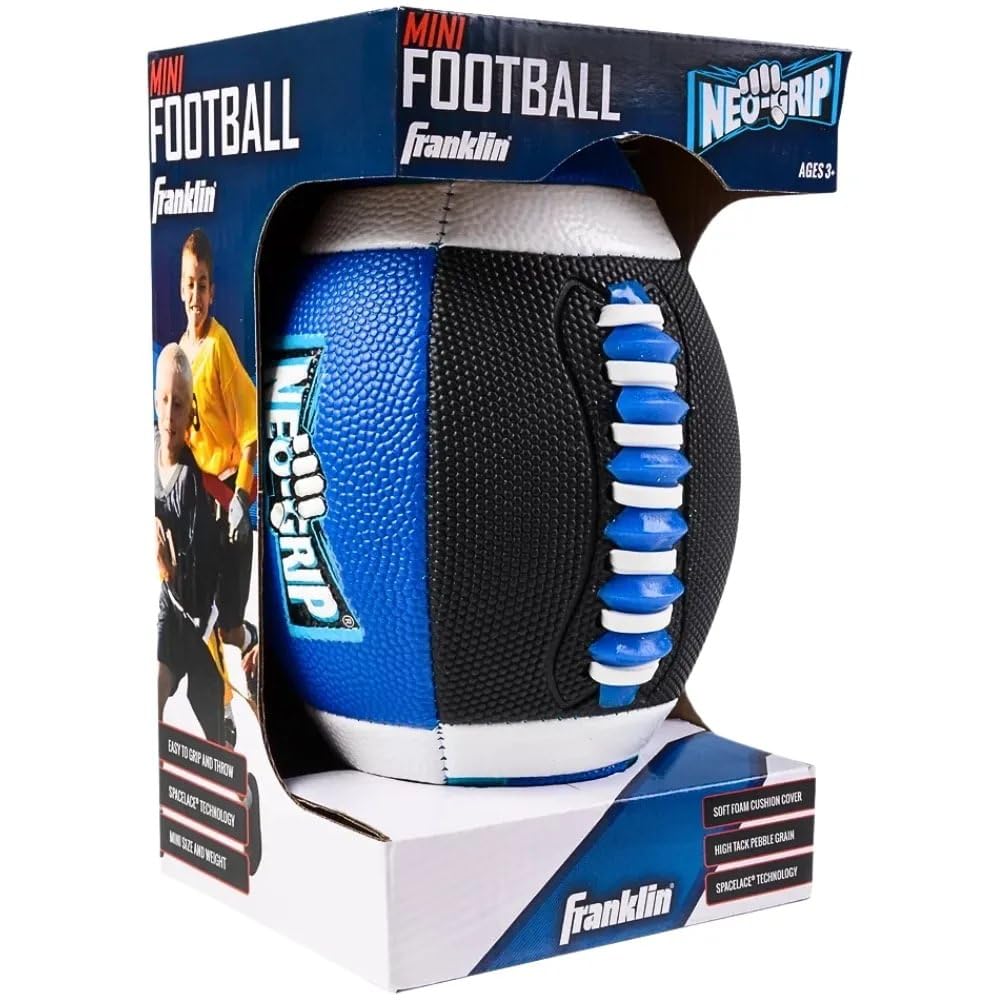 Franklin Sports Neo Grip Mini Balón de Futbol Americano