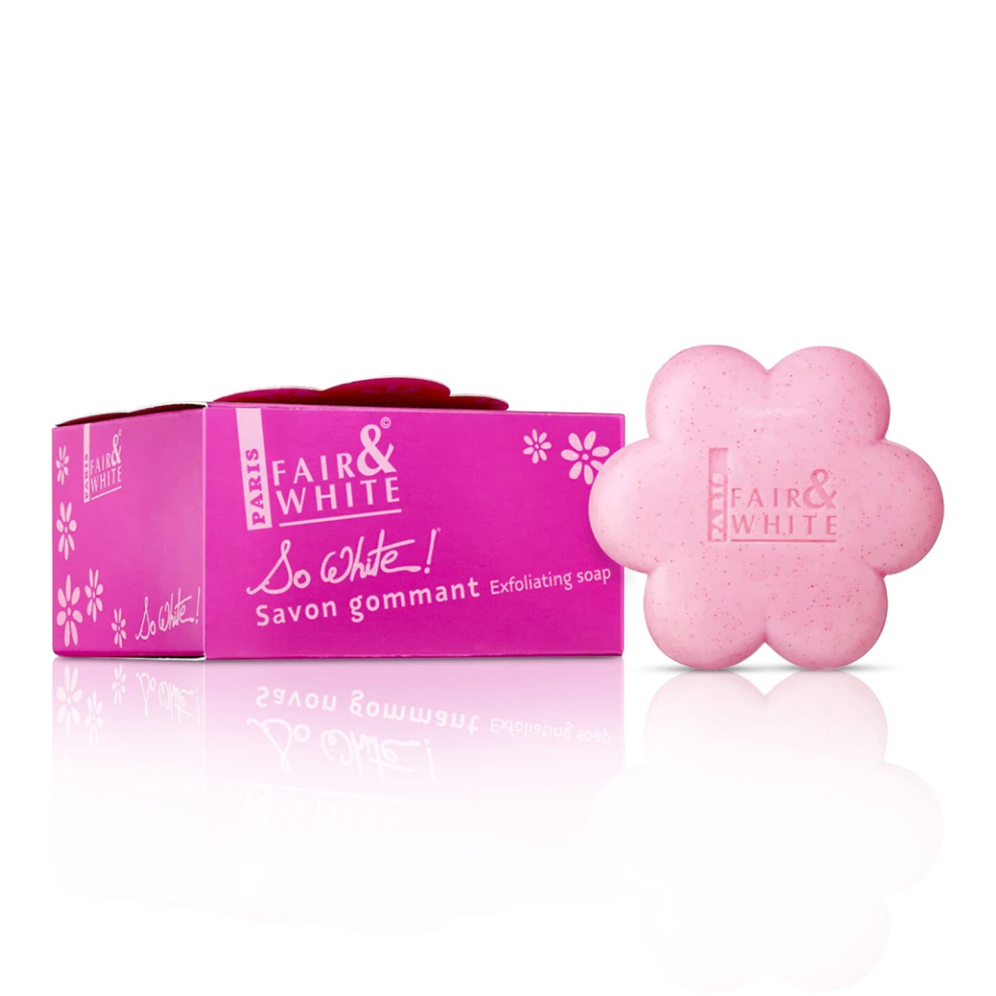 Fair & White so White Savon Gommant Exfoliating Soap #00023