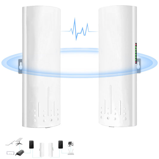 Extensor WiFi Starlink Gen 3 5.8 GHz 100 Mbps con Antena de Alta Ganancia 16 dBI para Exteriores