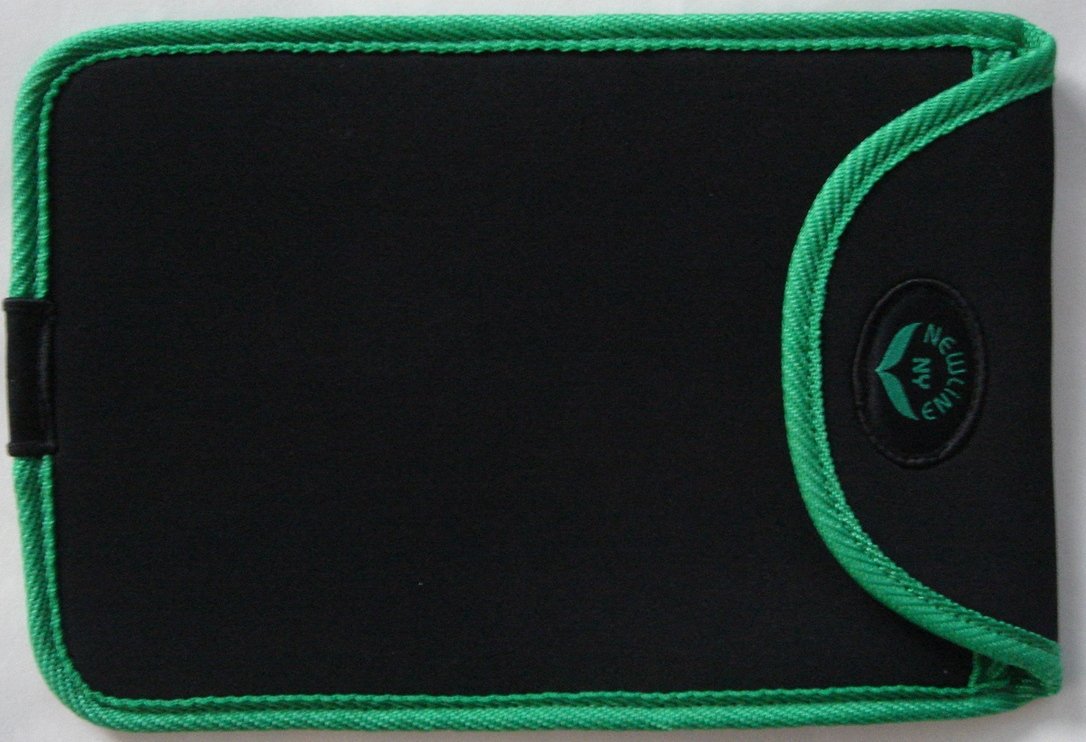 Báscula de Baño de Viaje NewlineNY Verde con Funda Protectora