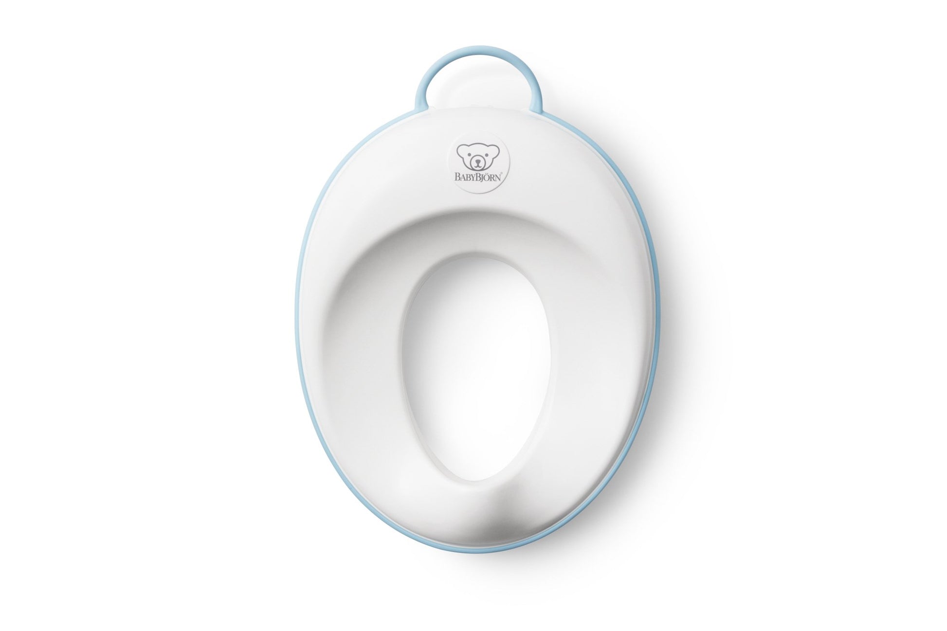 BABYBJORN Toilet Trainer, White/Turquoise