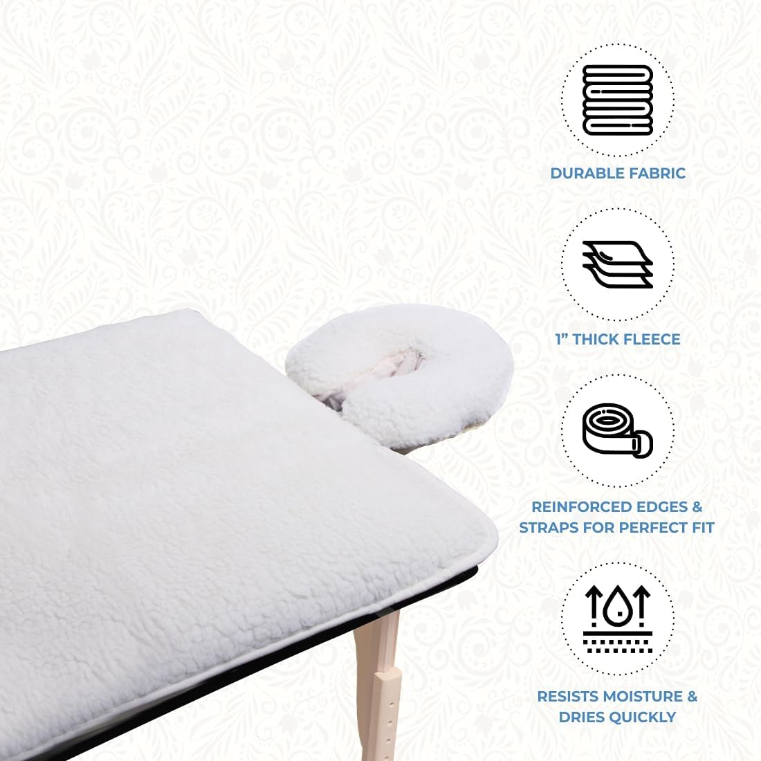 Juego de Almohadillas de Felpa Premium Massage Pro