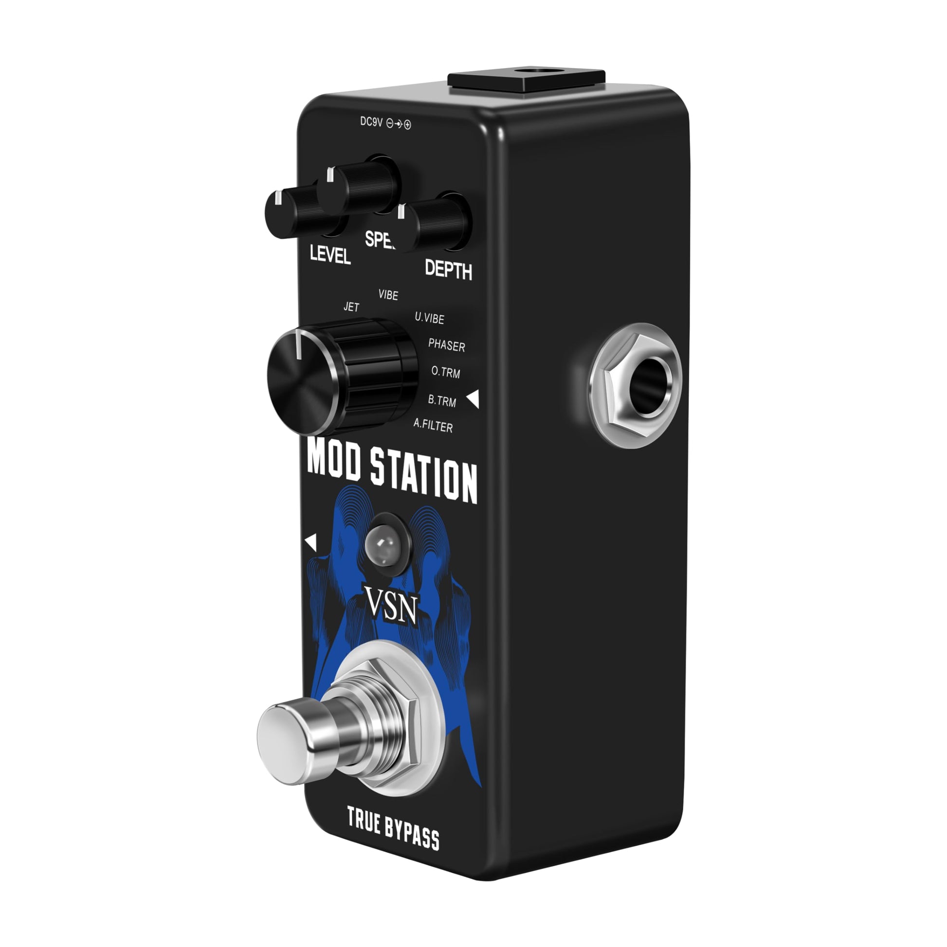 Pedal de Efecto para Guitarra VSN Modulation Digital True Bypass 11 Tipos Classic para Eléctrica