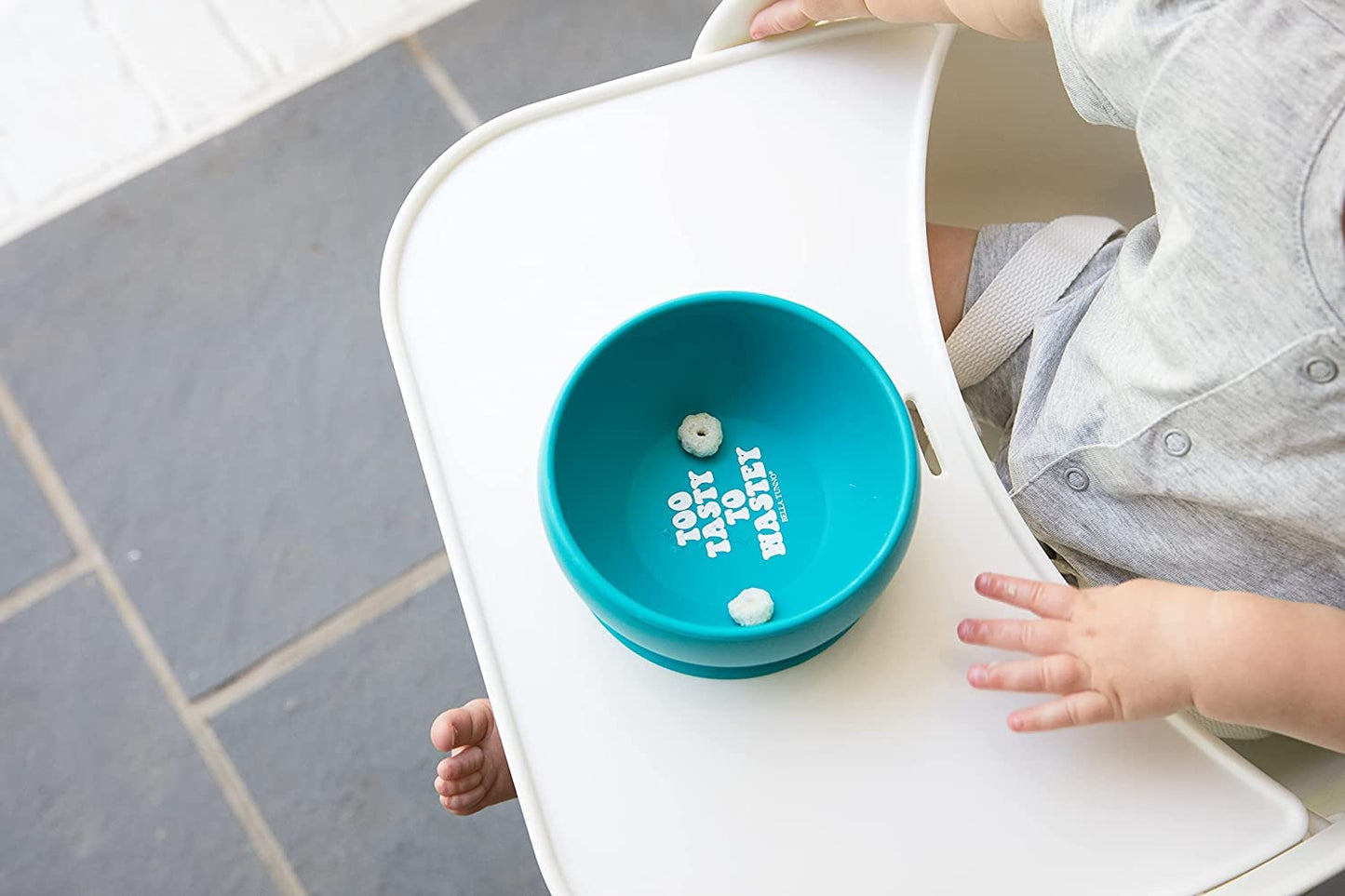 Bella Tunno Wonder Bowl - Silicone Suction Bowl for Toddlers and Baby Bowls, Microwave and Dishwasher Safe Food-Grade BPA Free Silicone, Too Tasty to Wastey