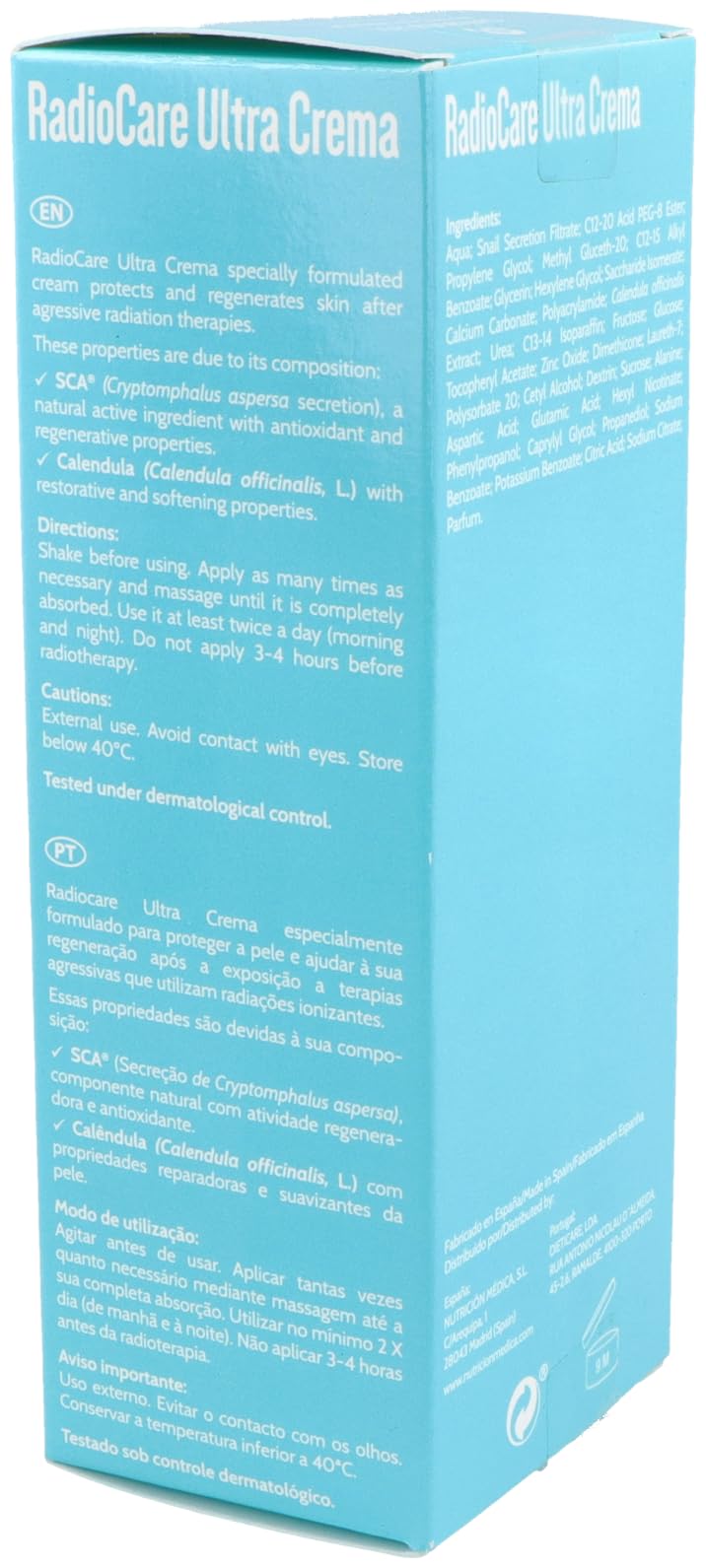 Radiocare Crema Reaparadora Calendula, 150 Ml