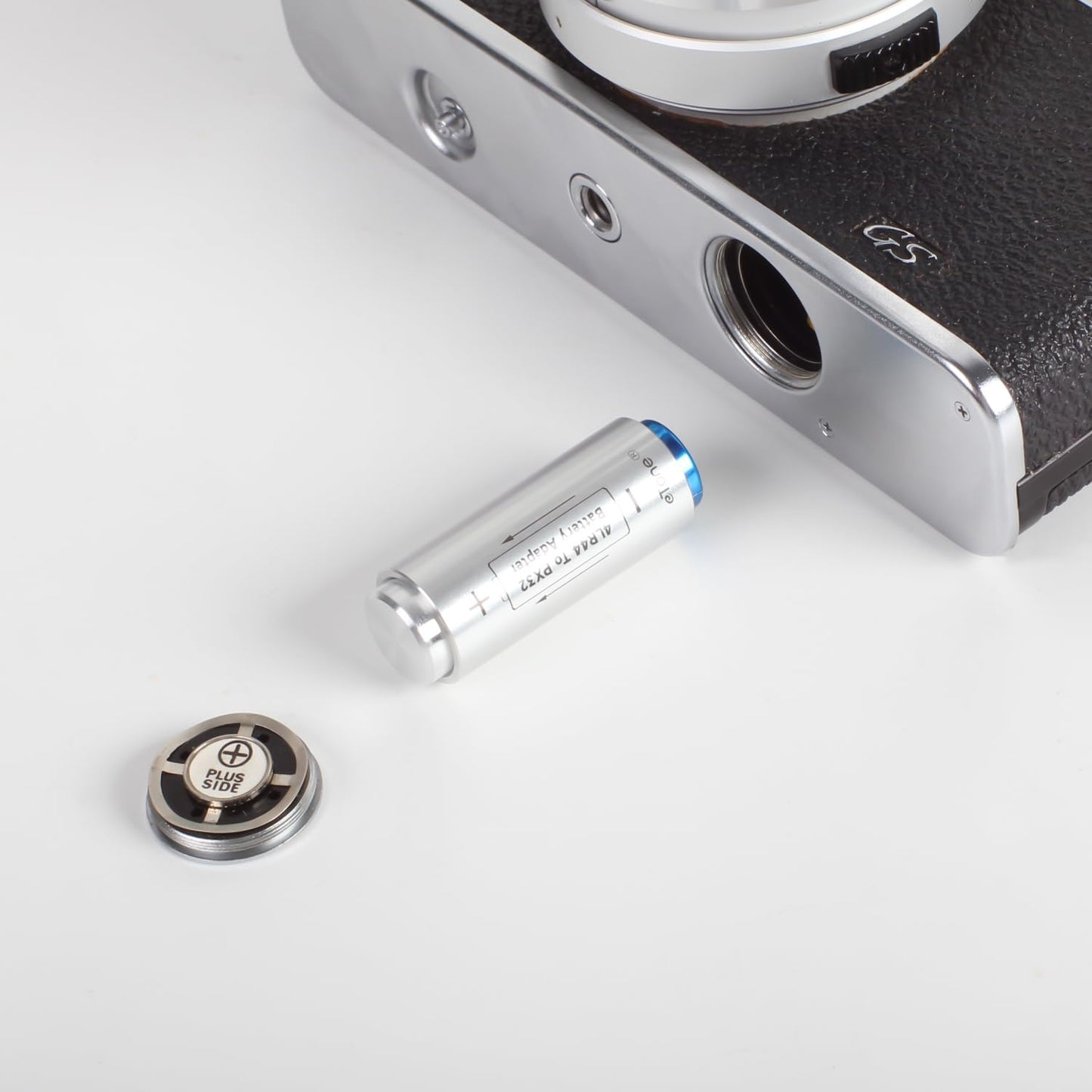 eTone - Adaptador de batería 4LR44 a PX32 HM-4N para cámara antigua Yashica Electro 35 (1 adaptador de batería, batería no incluida)