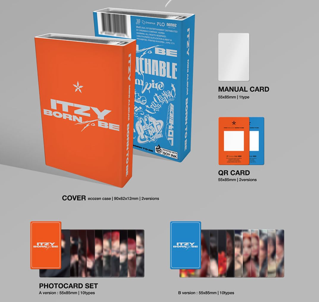 ITZY BORN TO BE NEMO Álbum Ver (A)