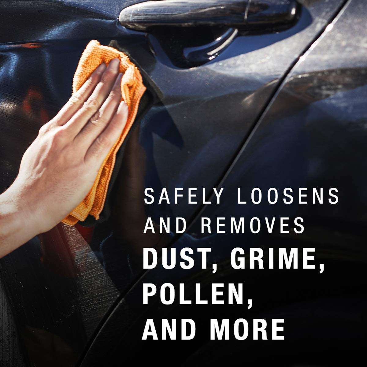 Toalla de Microfibra y Spray para Detalles de Coche Nu Finish 5 en 1