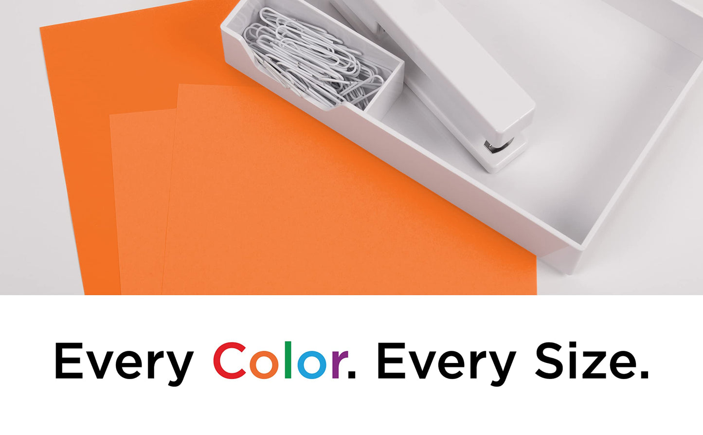 JAM PAPER Papel de color de 25 libras – 90 g/m² – 8,5 x 11 – Ultra naranja – 100 hojas/paquete