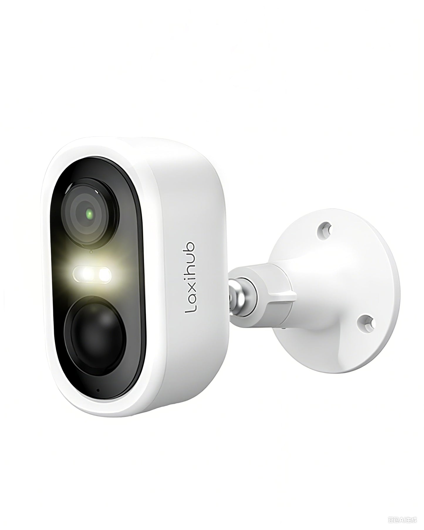 LAXIHUB W2 Cámara de Seguridad Recargble Inalambrica, Arenti APP 2K 3MP Camara Exterior Wifi con Visión Nocturna, Deteccion de Movimiento y Audio Bidireccional, IP65 Impermeable, Compartible con Alexa