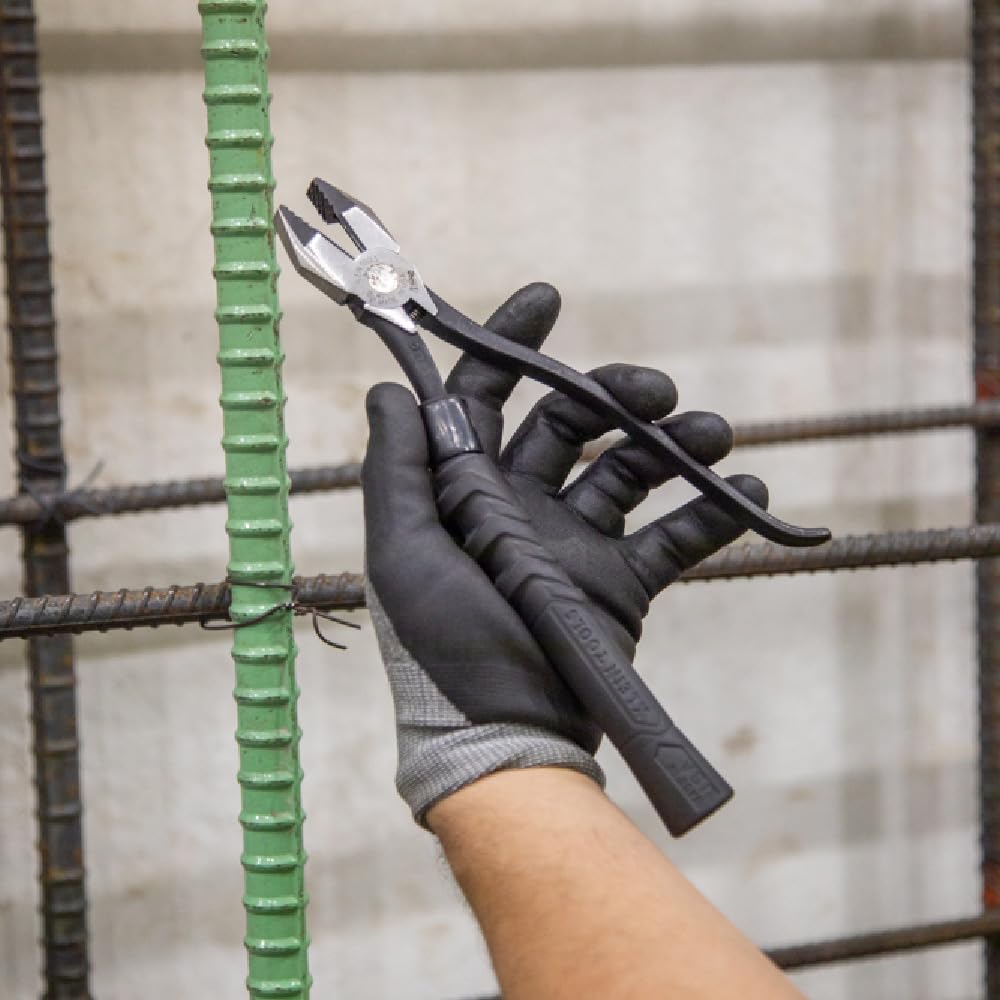 Klein Tools M200ST Kit de agarre de cojín con bandas termorretráctiles, fabricado en Estados Unidos, uso con alicates Klein para herrero de cabeza delgada Cat No. 201-7CST, paquete de 2