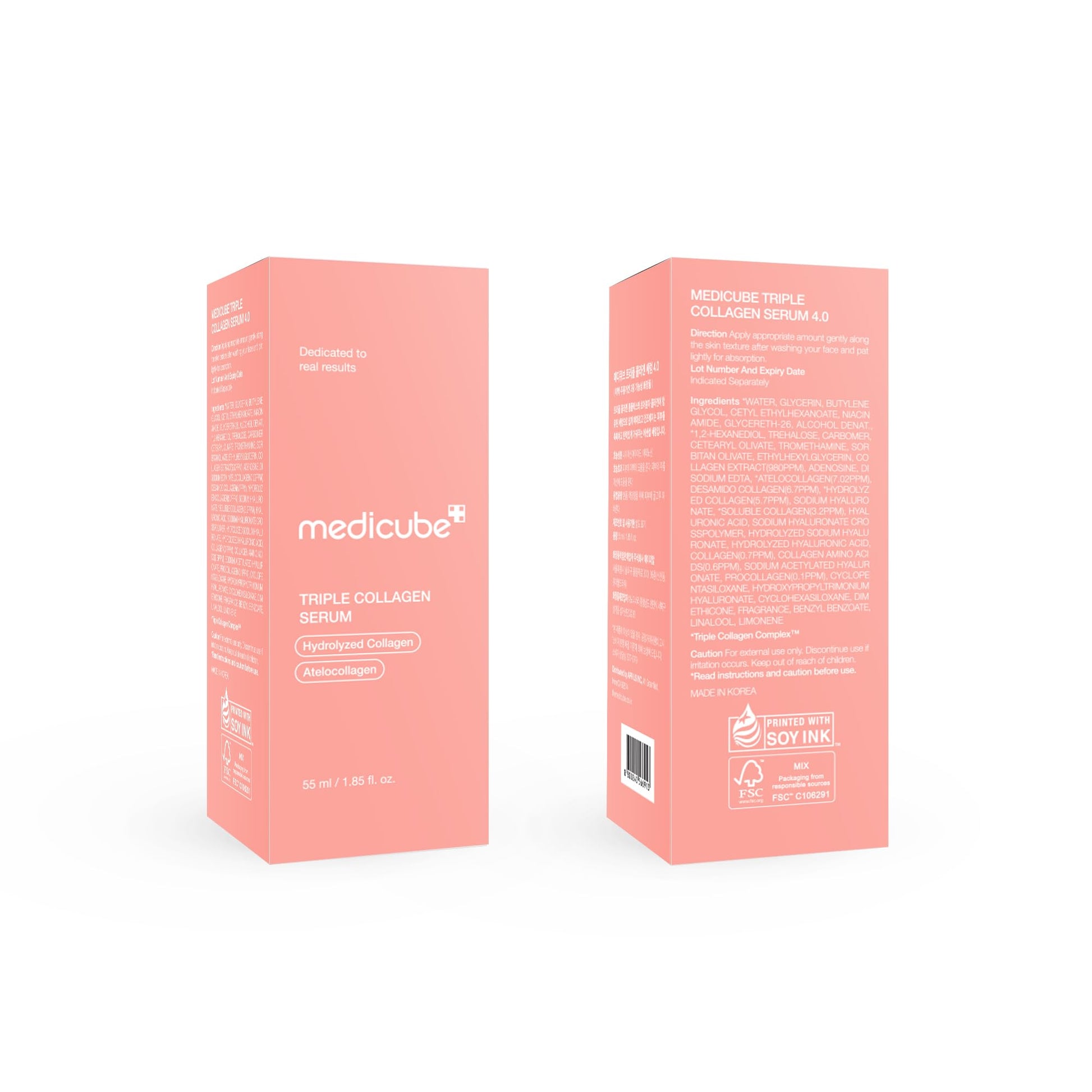 medicube- El suero de triple colágeno de Medicube es un suero potente que ayuda a aumentar la elasticidad de la piel y a nutrir la piel opaca con un brillo envidiable. El complejo de triple colágeno c