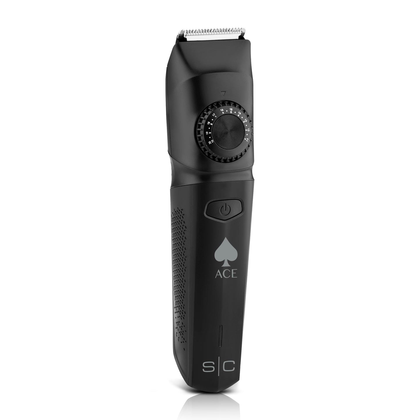 Stylecraft Ace Premium - Batidora de barba para hombre, ligera, sin cables, 39 longitudes ajustables, recargable con USB-C, agarre ergonómico, cuchillas de acero inoxidable