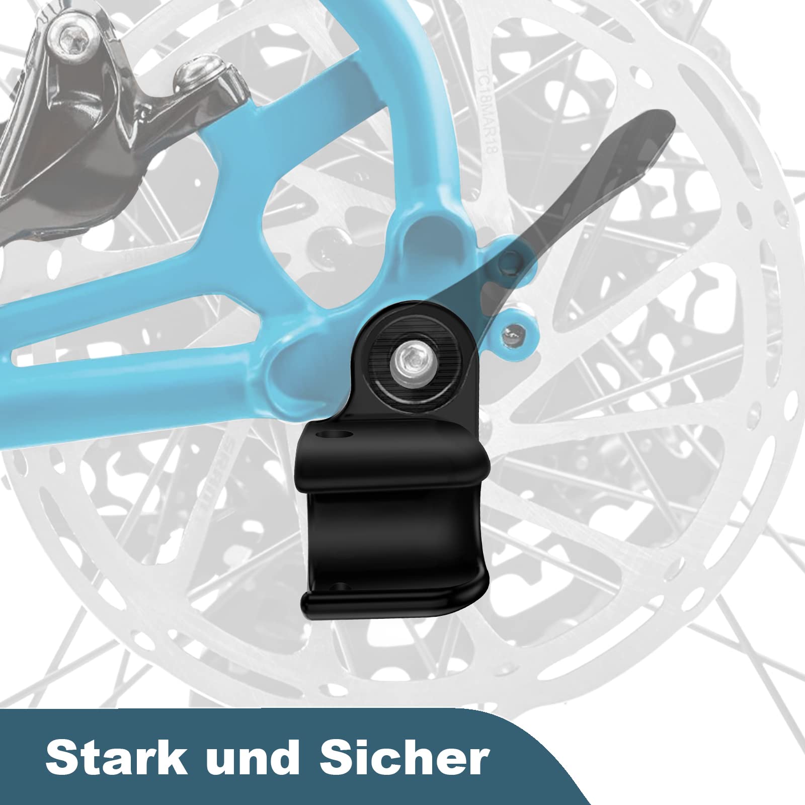 Acoplamiento de Remolque de Bicicleta Thule Negro EMTB para Bicicleta