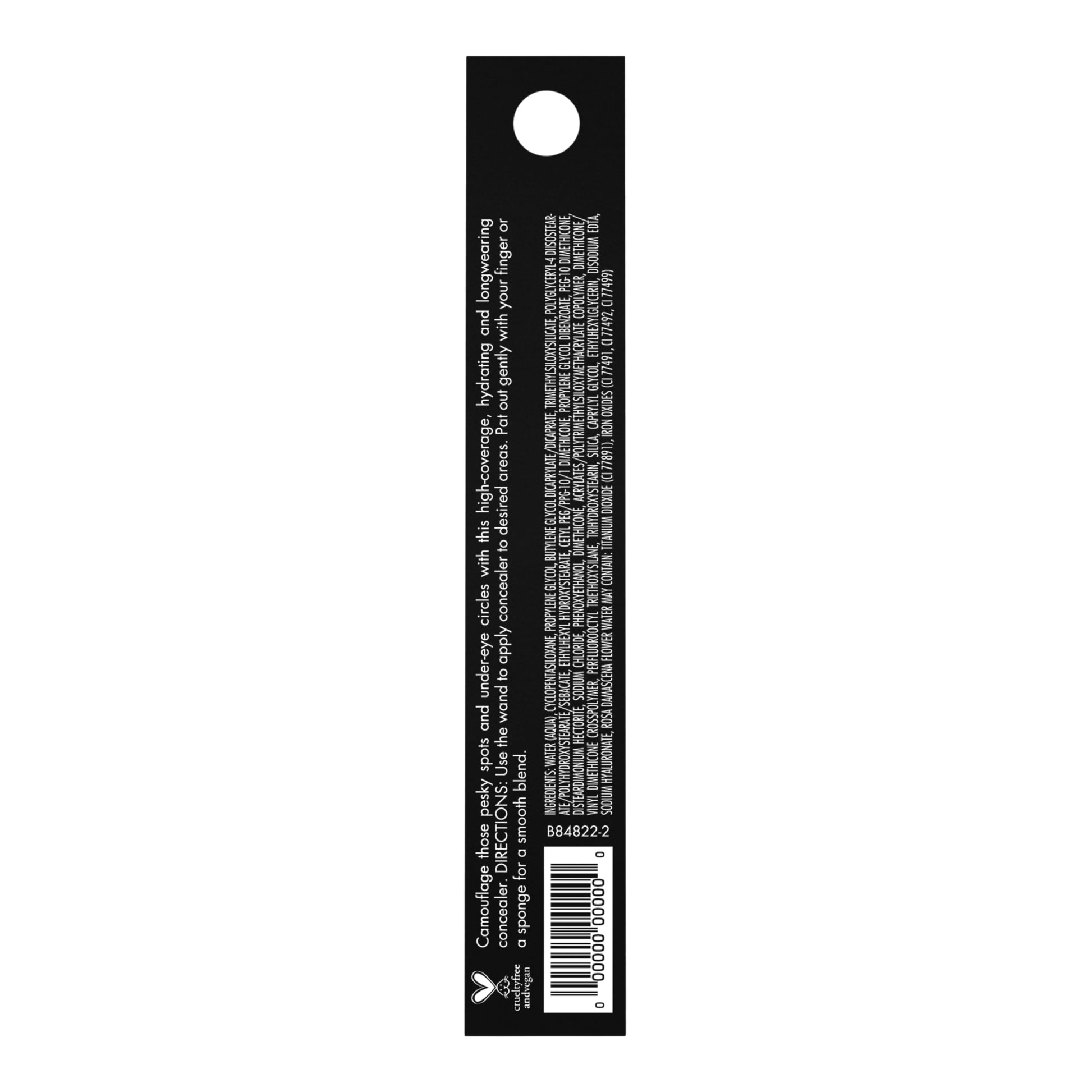 elf, Corrector de camuflaje hidratante, Ligero, Cobertura completa, Larga duración, Oculta, Corrige, Cubre, Hidrata, Destaca, Melocotón claro, Acabado satinado, 25 tonos, Uso durante todo el día, 0.2