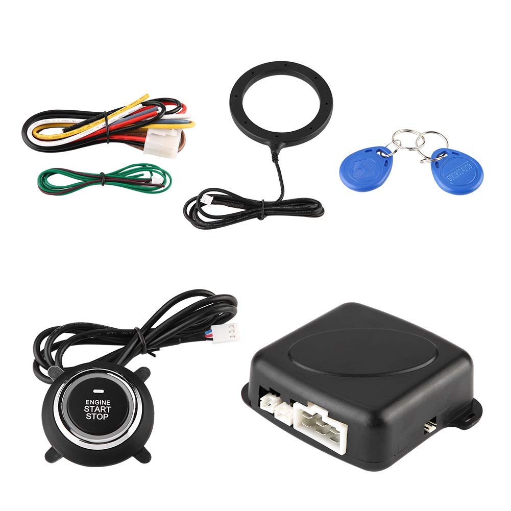 Sistema de Alarma para Automóvil Duokon 12V Universal Antirrobo Conjunto de Modificación