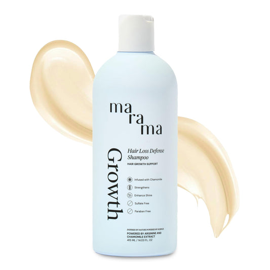 Shampoo Anticaída MARAMA Manzanilla 500 ml Sin Sulfatos y Parabenos para Todo Tipo de Cabello