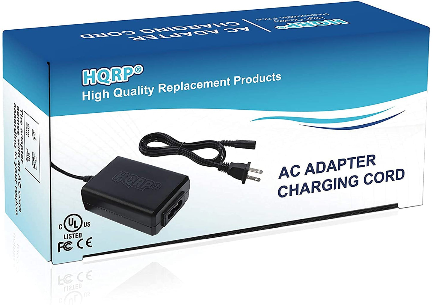 HQRP Adaptador de CA de repuesto compatible con Sony HandyCam CCD-TRV608 CCD-TRV66 CCD-TRV68 DCR-TRV22 DCR-TRV25 DCR-TRV27 DCR-TRV30 DCR-TRV33 DCR-TRV38 DCR-TRV230 DCR-TRV25 0 Camcorder de camcor