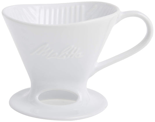 Cafetera Melitta Brillante Blanco Ceramic Signature Series de Vertido