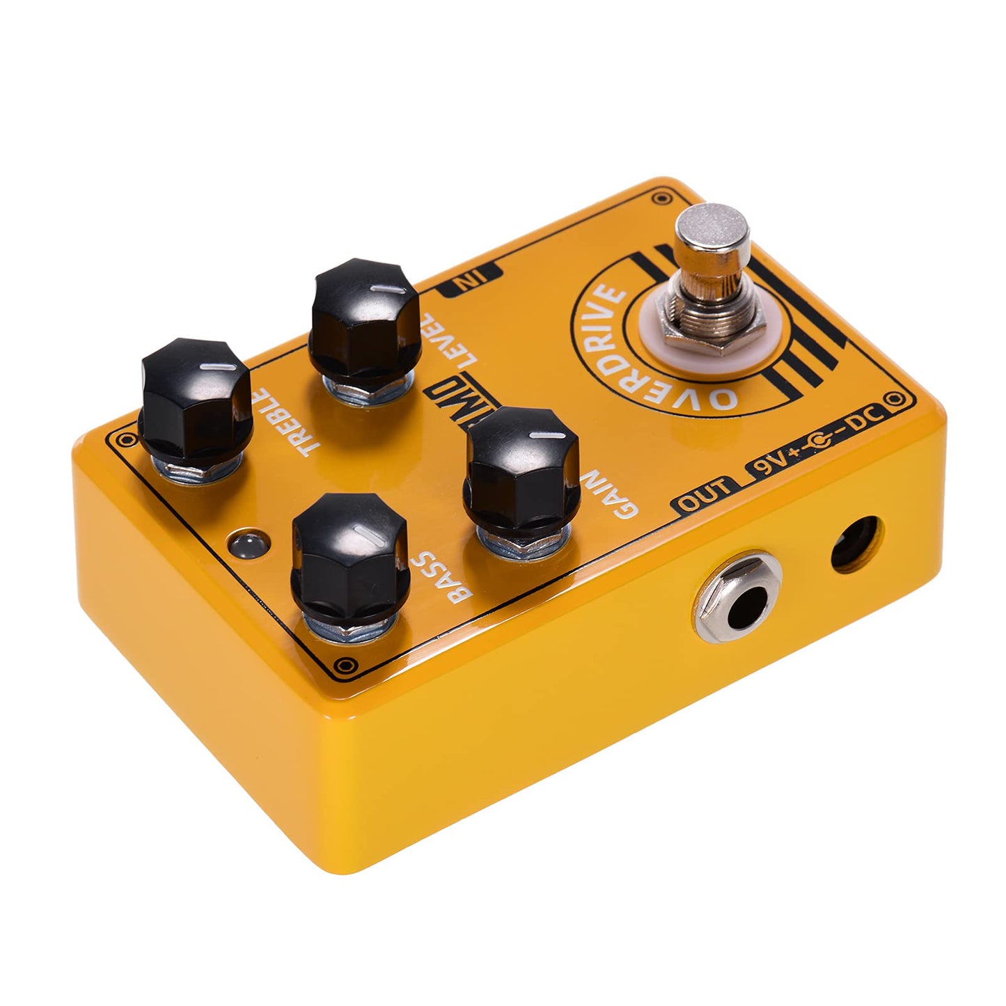 Pedal de Efecto de Guitarra D-8 Overdrive Bypass Verdadero para Guitarra Eléctrica